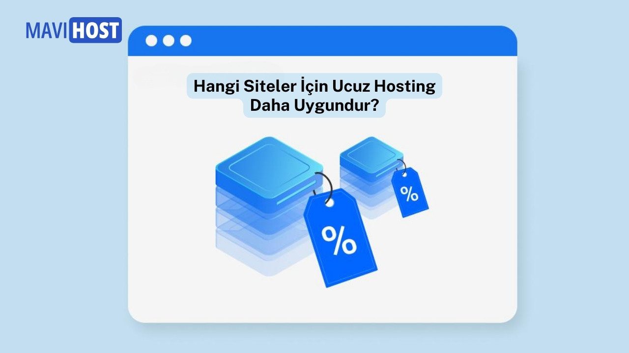 Ucuz hosting nedir?