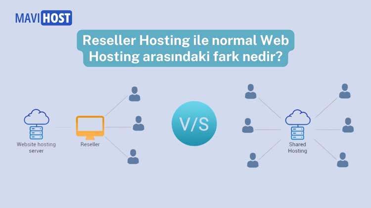 Reseller Hosting ile normal Web Hosting arasındaki fark nedir