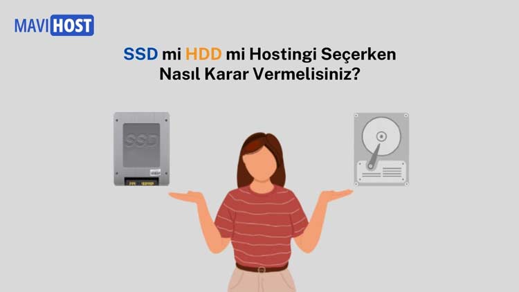 SSD ve HDD Hosting Hakkında: Farklı Depolama Çözümleri